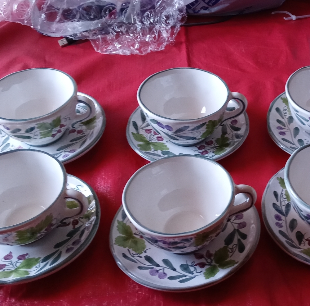 Fortebraccio Ceramiche cup and saucer